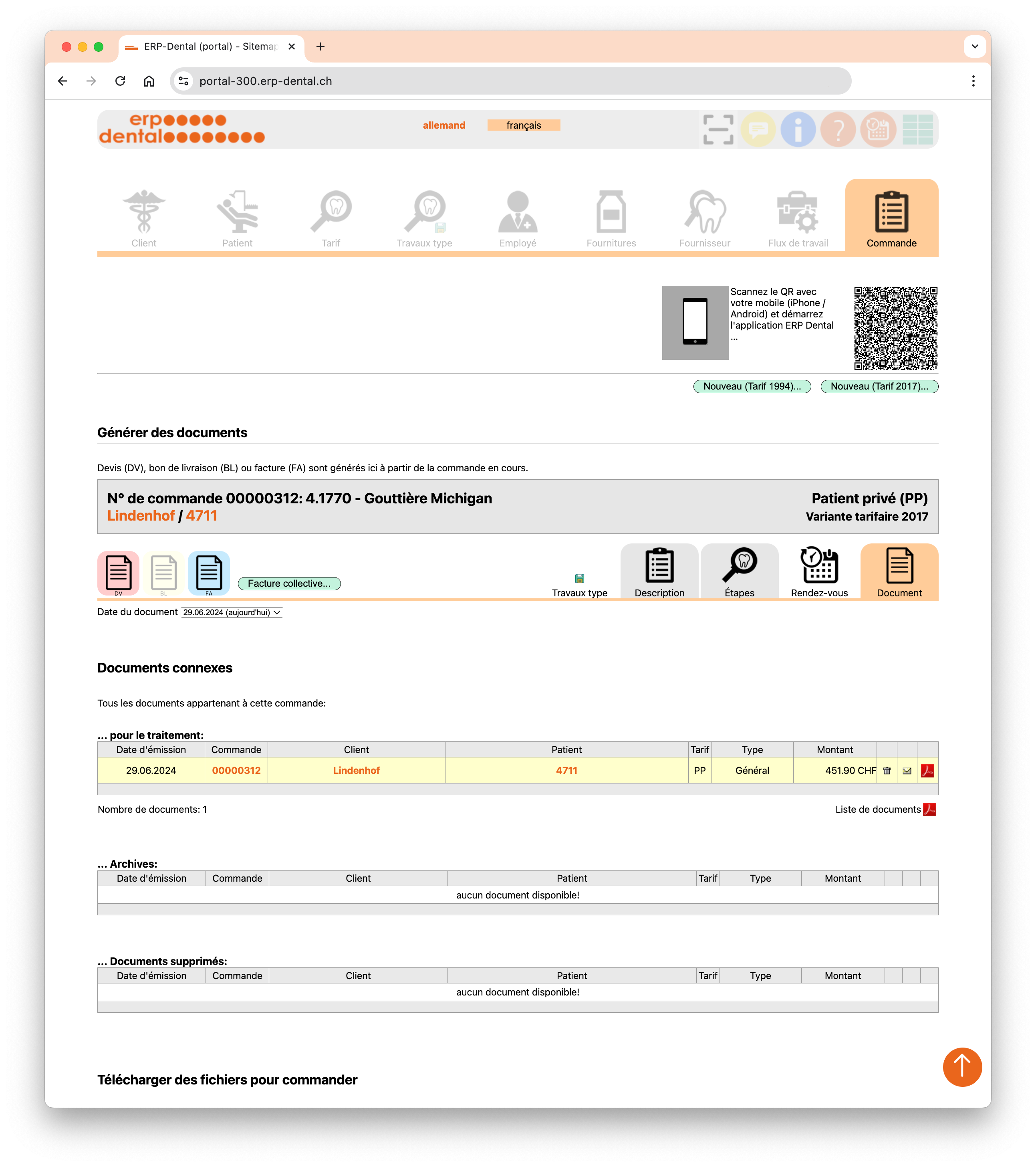 document créé