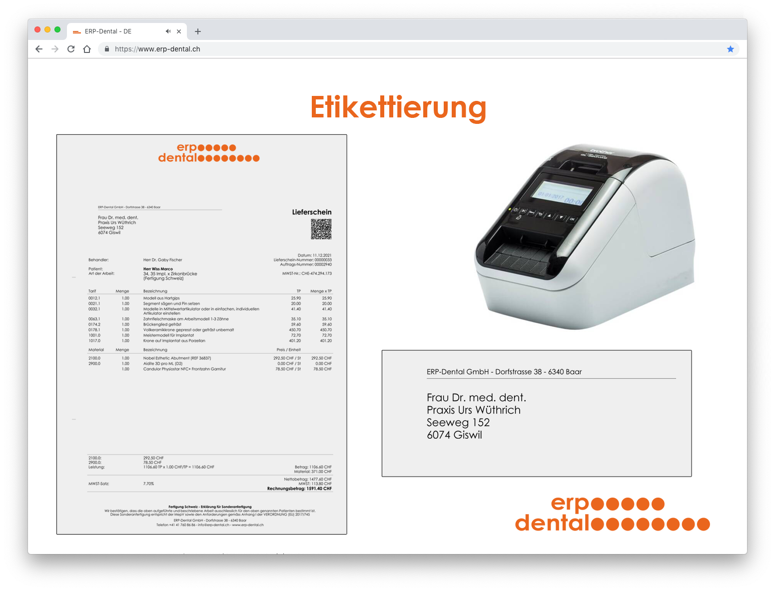 Etikettierung