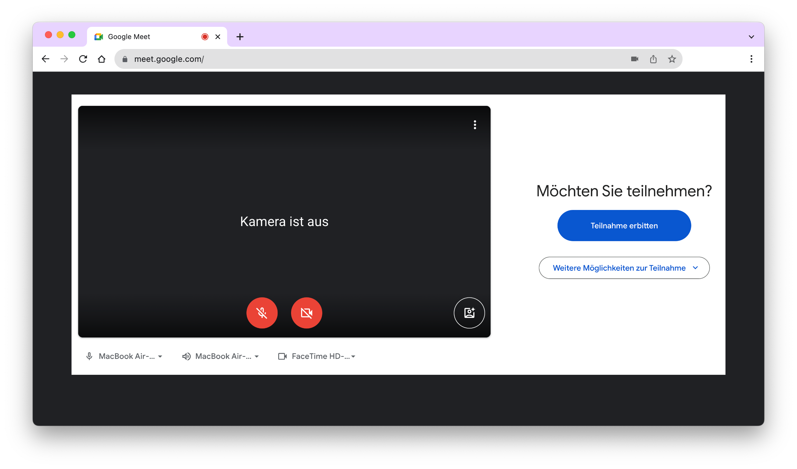 Google Meet Desktop