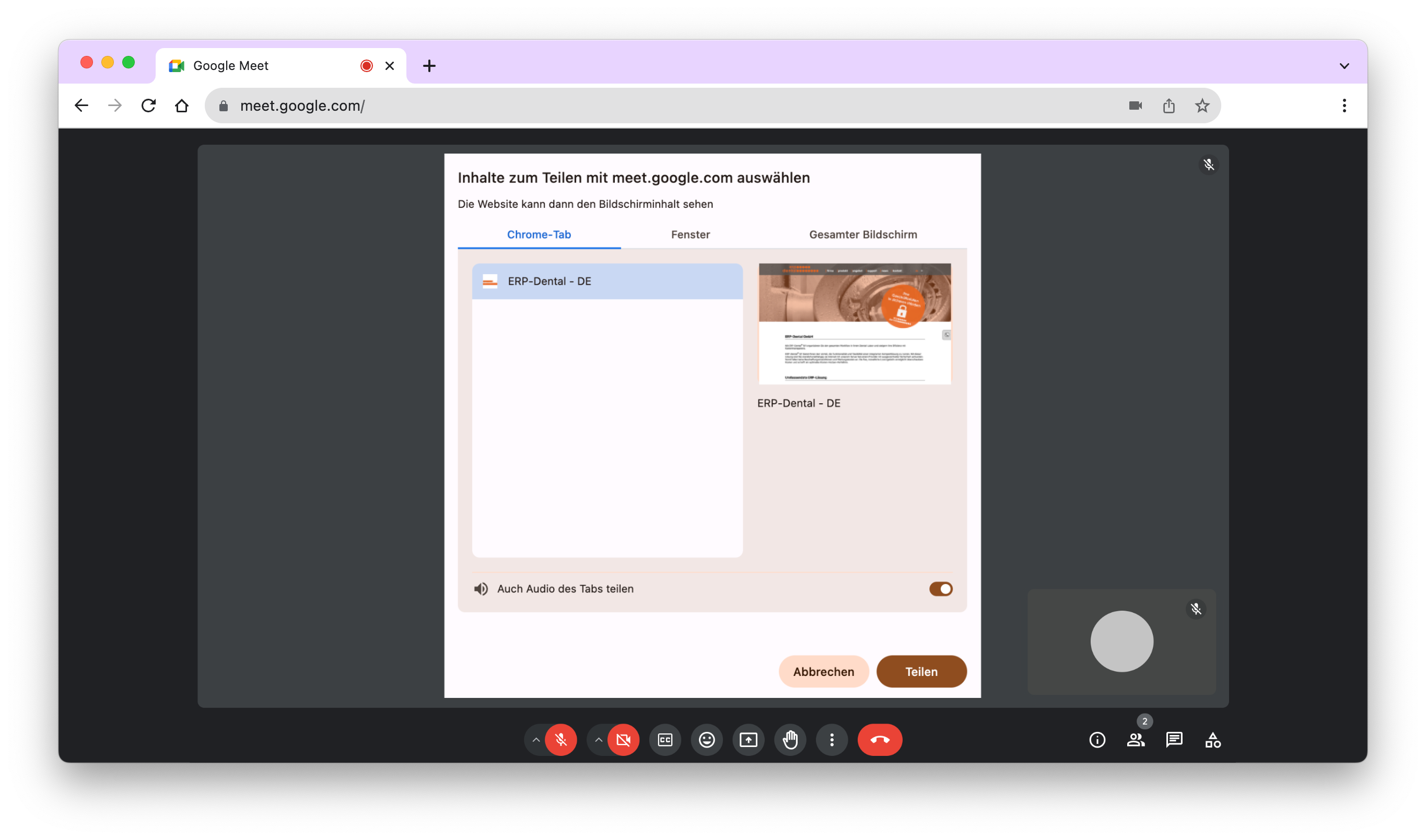 Google Meet Desktop